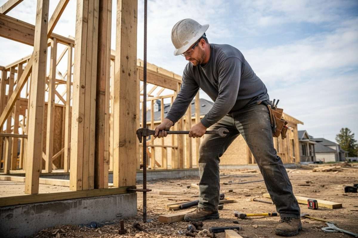 Prix de pose d’un tirant de maison : ce qu’il faut savoir