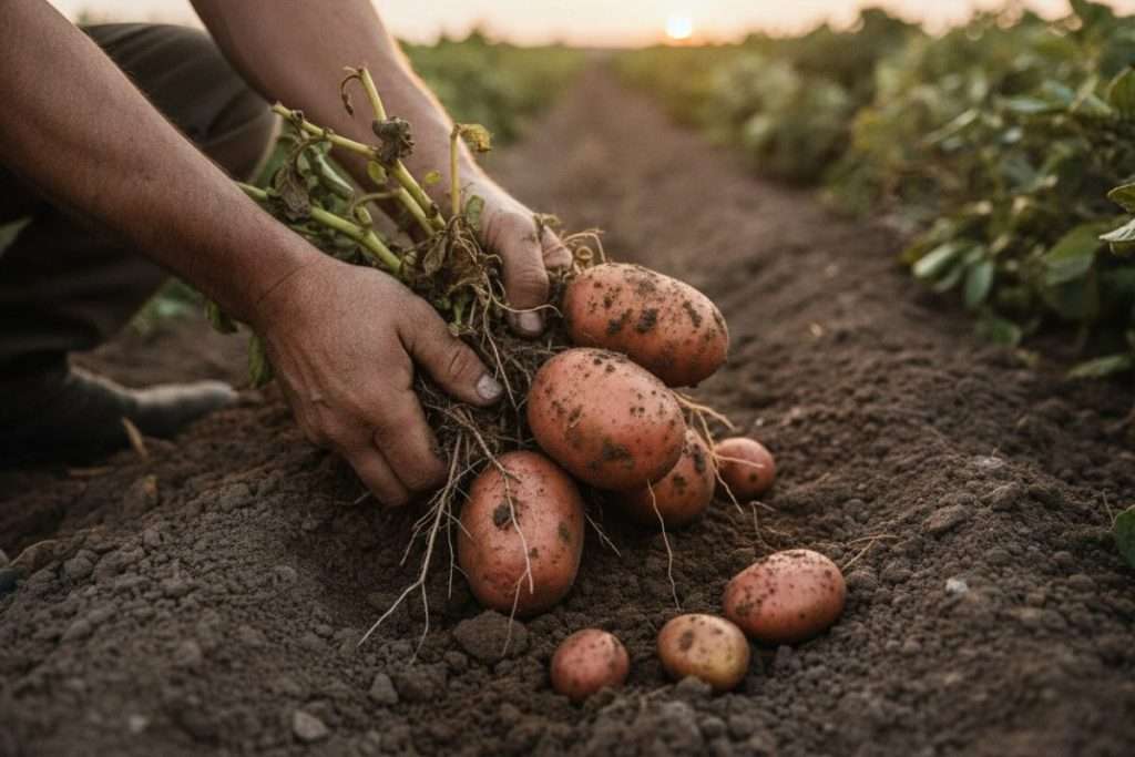 Récolte des pommes de terre : comment réussir vos récoltes ?